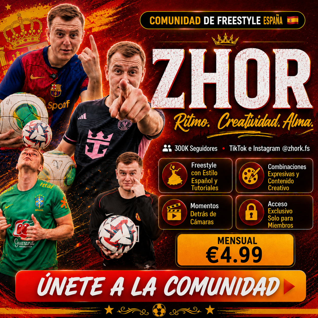 ZHOR — Spain Football & Freestyle Community