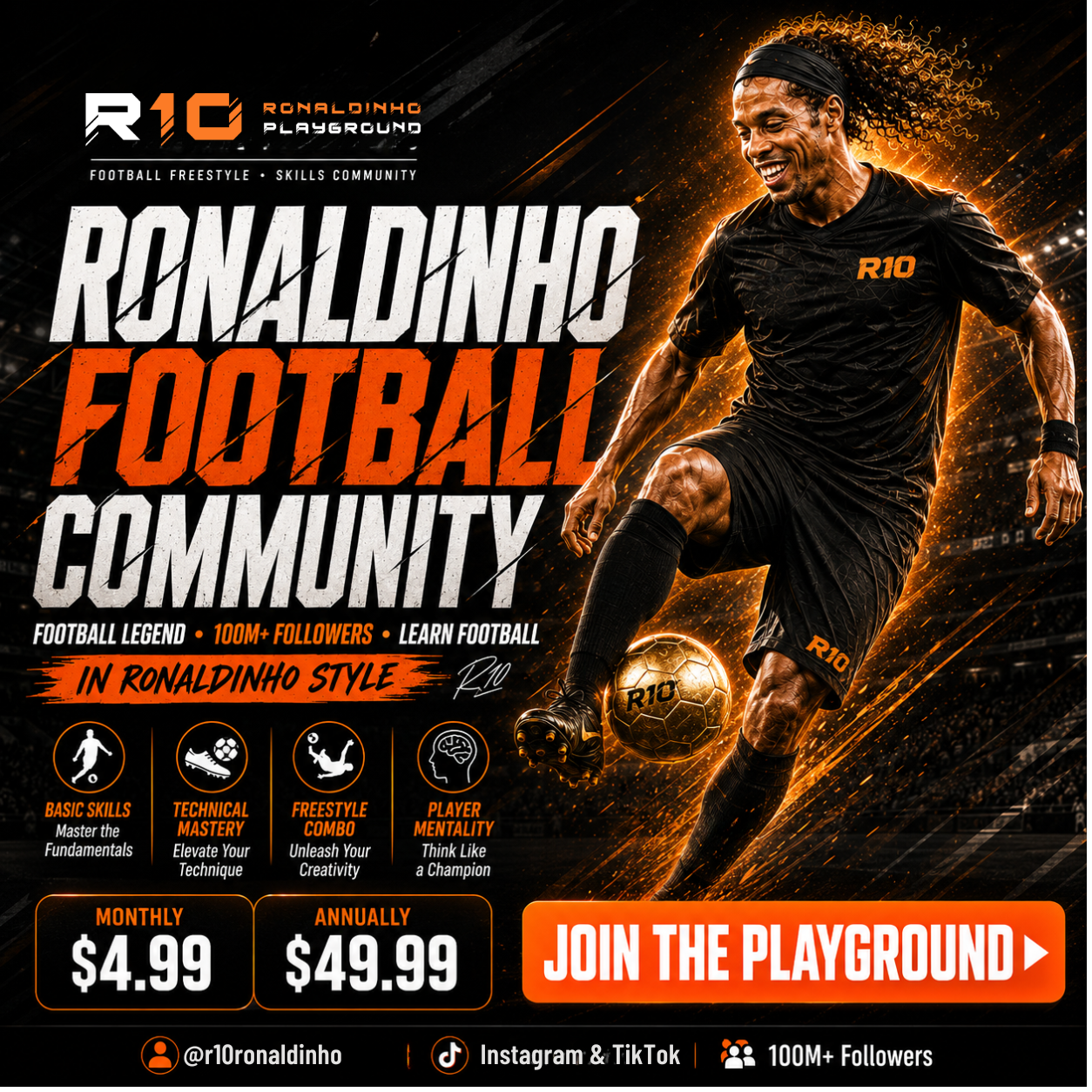R10 Ronaldinho Freestyle Football Community